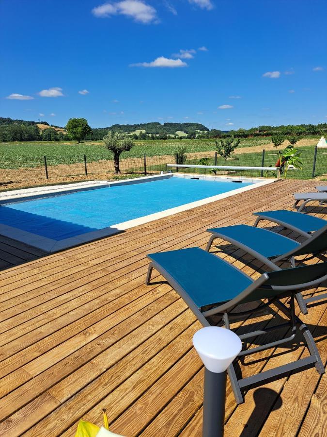 Вілла Le Domaine Vesque Saint-Pierre-de-Clairac Екстер'єр фото