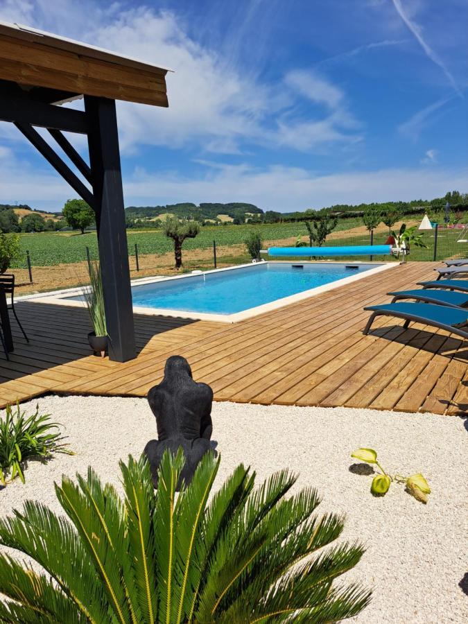 Вілла Le Domaine Vesque Saint-Pierre-de-Clairac Екстер'єр фото