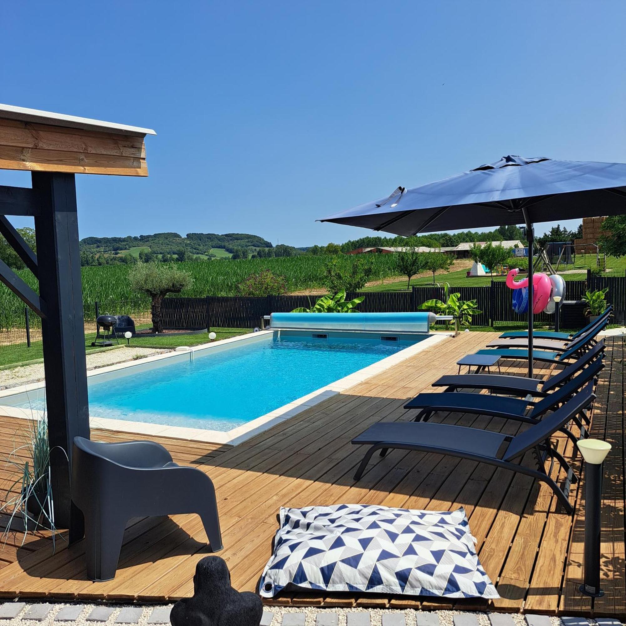 Вілла Le Domaine Vesque Saint-Pierre-de-Clairac Екстер'єр фото