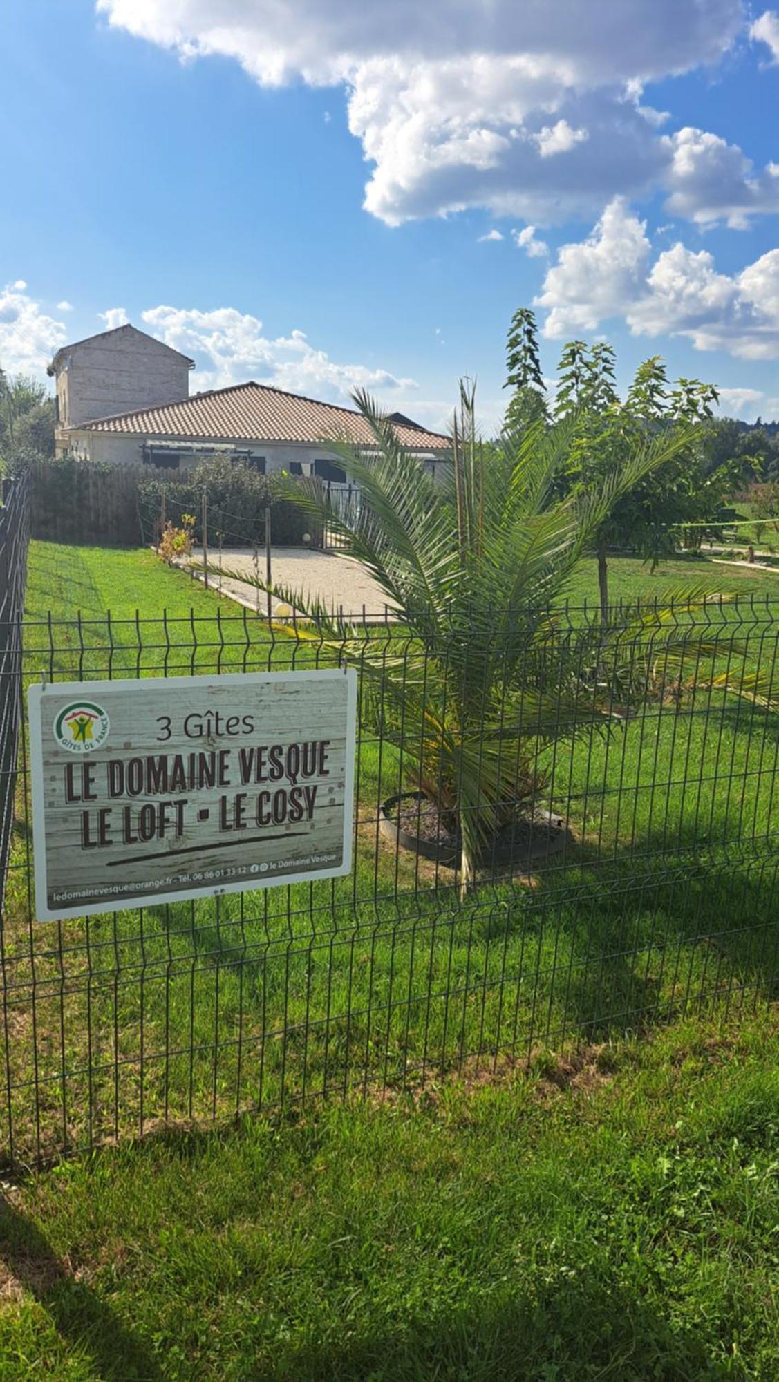 Вілла Le Domaine Vesque Saint-Pierre-de-Clairac Екстер'єр фото